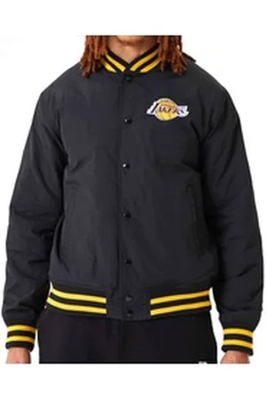 New Era Collegejacke NBA Los Angeles Lakers Script Bomber schwarz M