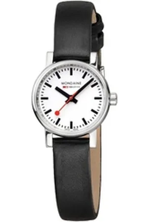 Mondaine Quarzuhr vo2 Schwarz 26 mm weiß