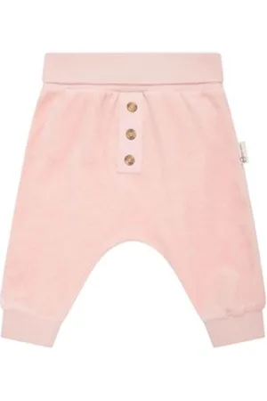Steiff Jogginghose Jogginghose GOTS rosa 80
