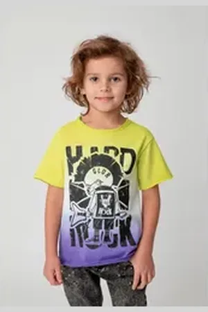 Gulliver T-Shirt mit Gradient-Print bunt 110