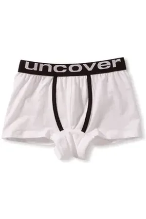 Schiesser Boxershorts Uncover (Set, 1-St., 1-teilig) Jungen trunk Shorts Pants Unterwäsche Unterhosen beige|weiß 176