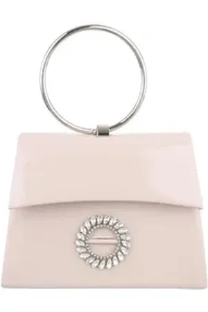 Ital-Design Schultertasche Sehr kleine, Damentasche handtasche schultertasche mit strass in Beige beige