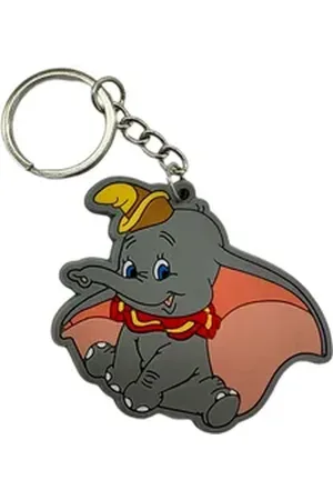 Disney Schlüsselanhänger Schlüsselanhänger Dumbo, Schlüsselanhänger Haustierschlüsselanhänger Geschenk Hund Frau Herren bunt