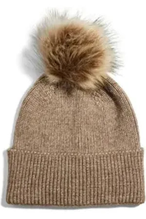 Pieces® Beanie BINA (1-St) braun