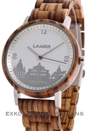 Laimer Uhr City Watch Dresden (Silhouette von Dresden in Edelstahl)