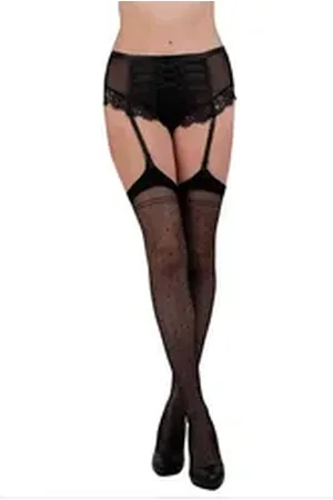 LivCo Corsetti Strapsstrümpfe LC Tarini stockings black 20den - (2,3,4) schwarz 3