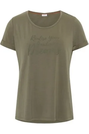 Gardena T-Shirt mit Gardening-Print (1, 1-tlg) grün XL