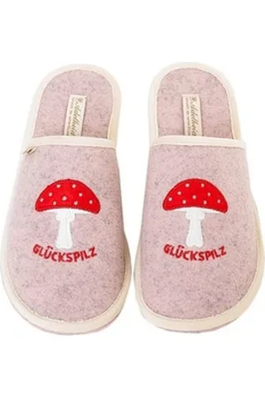 Adelheid Glückspilz Filzpantoffeln Pantoffel schwarz 34/35
