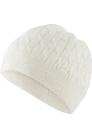 Falke Strickmütze (1-St) aus feinster Merinowolle beige