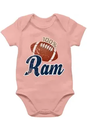 Shirtracer Shirtbody 100% Ram Sport & Bewegung Baby rosa 3/6 Monate