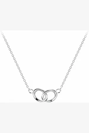 ALEXANDER YORK Kette mit Anhänger RINGE, 925 Sterling Silber silberfarben