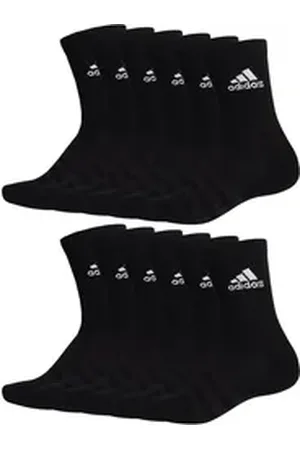 adidas Sportswear Socken Cushioned Crewsocken (6-Paar) mit Logo im Bund schwarz 40-42