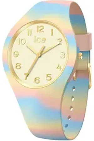 Ice-Watch Quarzuhr ICE tie and dye - Small - 3H 022598, Armbanduhr, Damenuhr, Silikonarmband, analog bunt