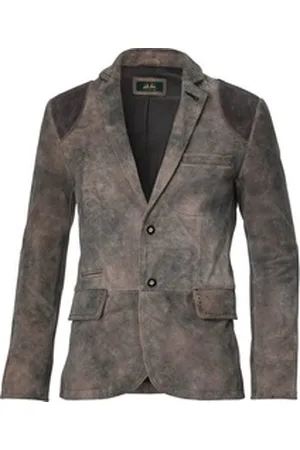Wiesnkönig Trachtenjacke Jacke Levi grau 50