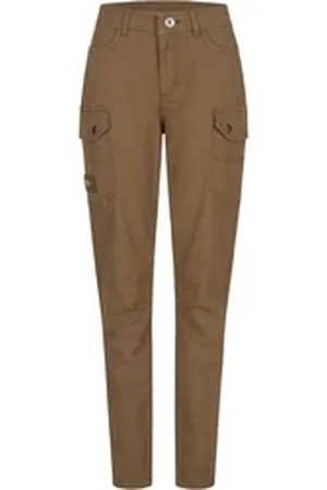 Blaser Lederhose Damen Hose Benita Canvas braun 44