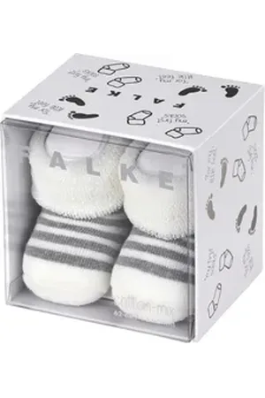 Falke Socken Erstlingsringel (1-Paar) mit Geschenkverpackung weiß 50-56