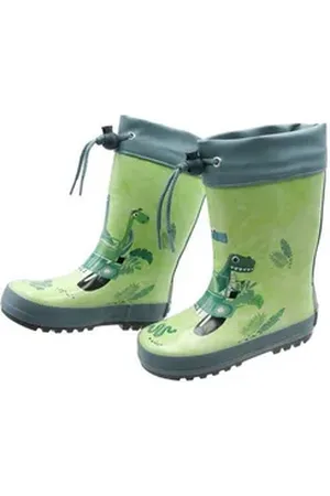 maximo Kinder Gummistiefel "Dschungel" 23203-988700 smoke blue/jasmin grün Gummistiefel grün 31 EU