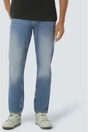No Excess Relax-fit-Jeans 715 mit Markenlabel blau 34