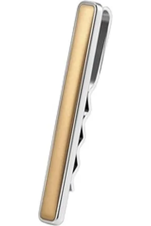 Karisma Krawattennadel Hochwertige Herren Edelstahl 316L/Krawattenklammer, Tie Clip Farbwahl KTC205 - Gold