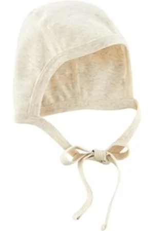 LIVING CRAFTS Erstlingsmütze HIXI GOTS zertifiziert beige 50/56