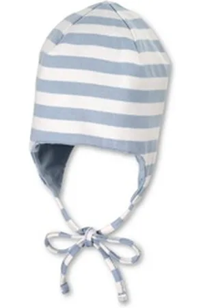 Sterntaler ® Beanie GOTS Mütze Streifen (1-St) blau 35 cm
