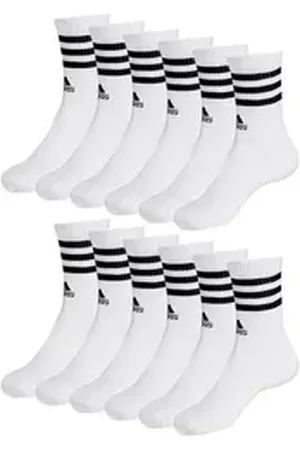 adidas Sportswear Socken Cushioned Crew (6-Paar) in sportlichem Design weiß 40-42