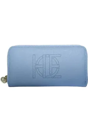 HOUSE OF ENVY Geldbörse -Damen Geldbörse 19x11x3-ICE blau