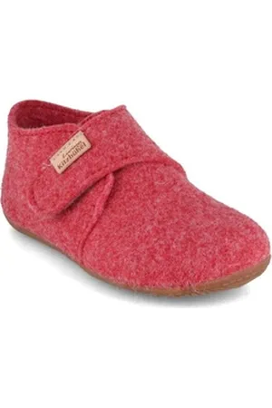 Living Kitzbühel Baby Klettschuh Filz, astro dust, mädchen, jungen, winter Hausschuh Klettverschluss rot 26 EU