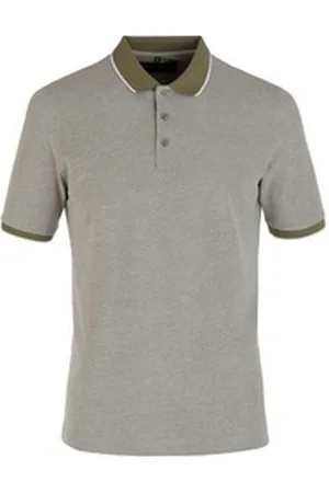 Marvelis Poloshirt Poloshirt - Casual Fit - Polokragen - Einfarbig - Olive grün S