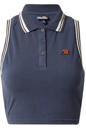 Ellesse Shirttop (1-tlg) Stickerei blau|orange|rot 12