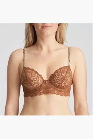 Marie Jo Bügel-BH 0102540 Amalie Bronzo d Oro (1 Stück, 1-tlg., 1 Stück) mit Bügel braun 80