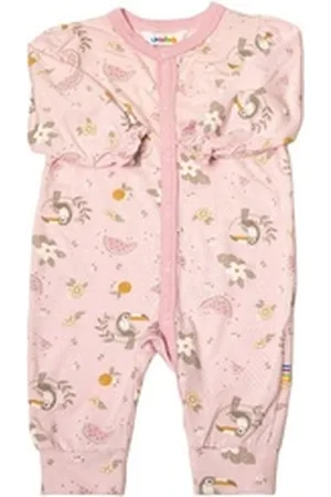 Joha Schlafoverall Bio Bambus Schlafstrampler rosa 50