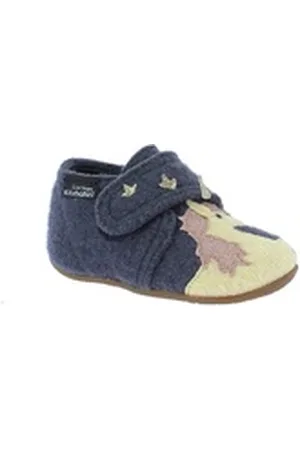 Living Kitzbühel Babyklettschuh Einhorn & Stern Winternacht Slipper blau 20 EU