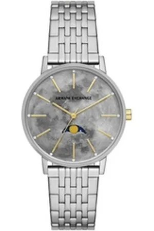 Giorgio Armani ARMANI EXCHANGE Quarzuhr Edelstahl silberfarben