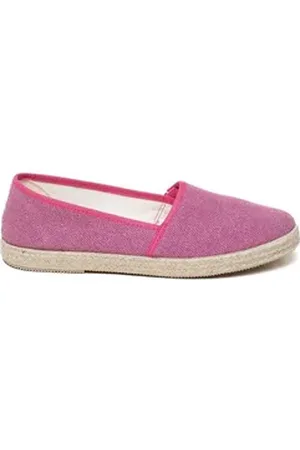 Gottstein Camping Linen Espadrille (1-tlg) Espadrilles - Mit Kautschuksohle, Aus recyceltem Leinenstoff lila 42 EU