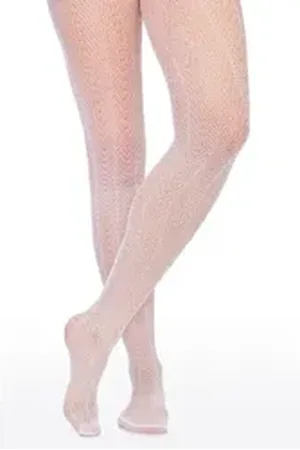 SYMPATICO Trachtensocken Strumpfhose - JASERA - schwarz, tanne, marine, weiß weiß XL