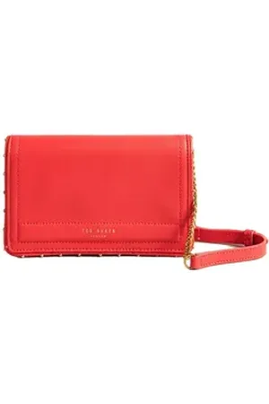 Ted Baker Clutch Kahnisa, Leder rot