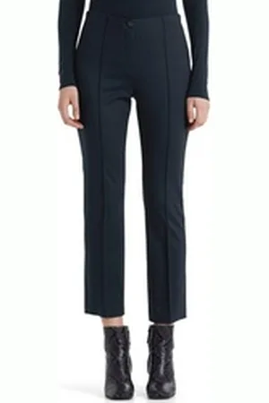 Marc Cain 7/8-Hose "Collection Essential" Premium Damenmode 7/8 Hose aus feinem Jersey blau 5 (42)