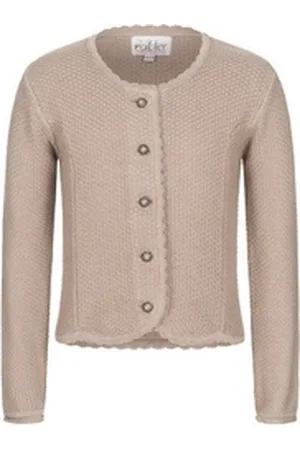 Nübler Trachtenstrickjacke Kinderstrickjacke Yvonne in Natur von 116