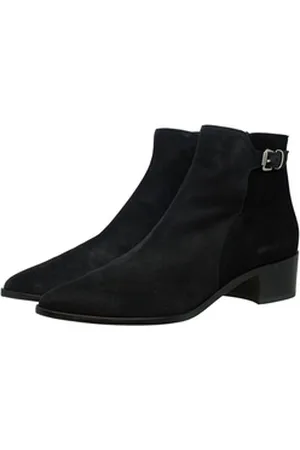 GALLUCCI 30009 Stiefeletten Damen Ankle Boots Leder Schwarz Stiefel 40 EU