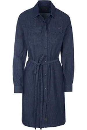 Belstaff Midikleid Kleid blau 32