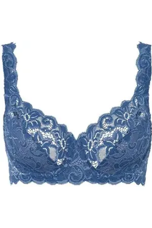 Hanro Bügel-BH Moments büstenhalter frauen girls blau 70
