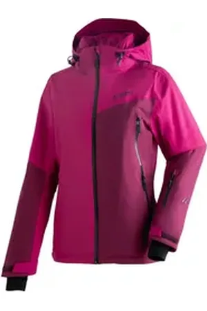 Maier Sports Skijacke Nuria Damen Winterjacke, wind- und wasserdicht, 3 RV-Taschen, Regular Fit lila 26