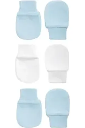 Next Fäustlinge Baby-Kratzfäustlinge, 3er Pack (3-St) blau