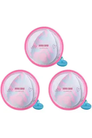 Essence Make-up Schwamm Harley Quinn makeup sponge, Set, 3 tlg., mit Aufbewahrungstasche bunt