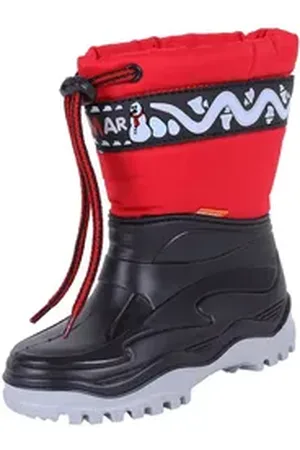 Demar Sarcia.eu Rote, gefütterte Winterstiefel FROST 24-25 EU Babystiefel rot