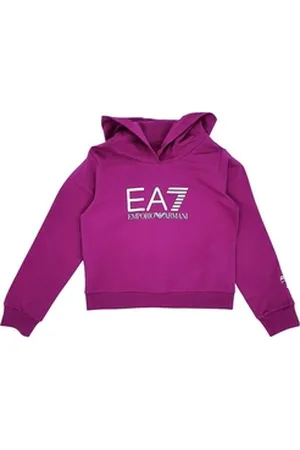 Emporio Armani Hoodie EA7 Kids cropped Hoodie Sweater pink 110-116