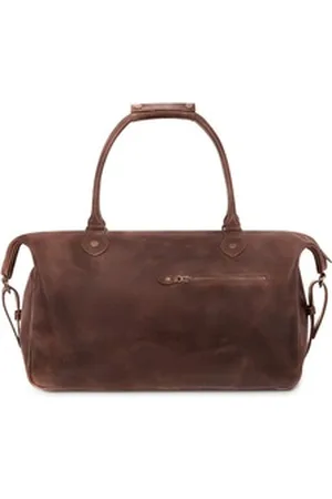 Buckle & Seam Reisetasche Leder Weekender Linwood