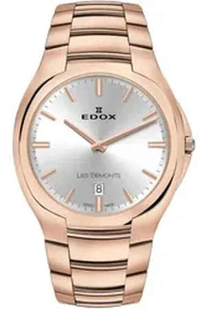 Edox Quarzuhr 56003-37R-AIR Les Bemonts Herrenuhr 40mm 3ATM 56003-37R-AIR Les Bemonts Herrenuhr 40mm 3ATM
