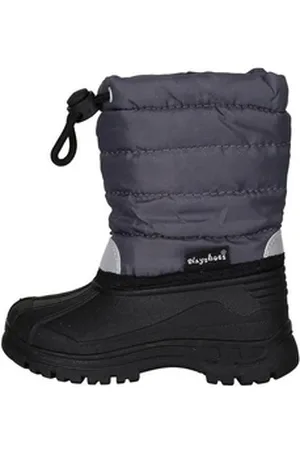 Playshoes Winter-Bootie Hüttenschuhe grau|rot 26-27 EU
